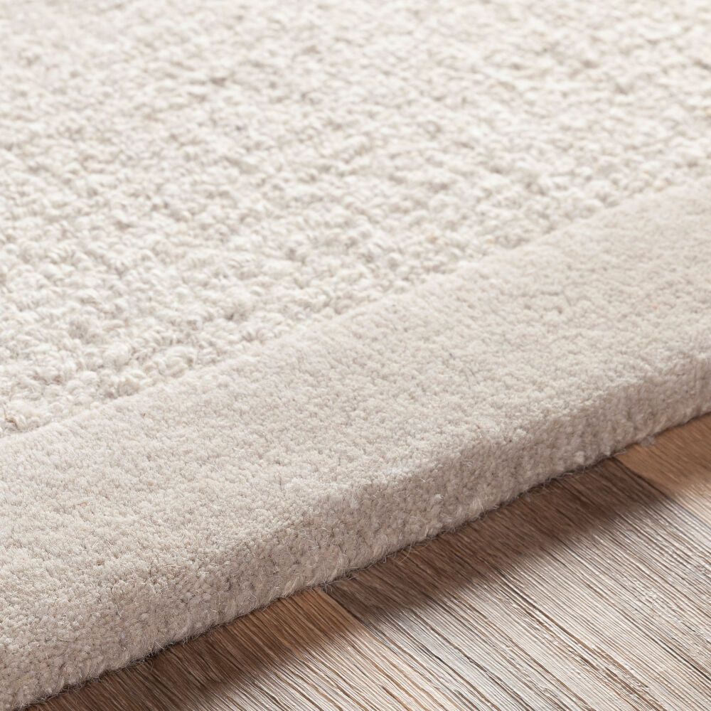 Siena Cream/Light Gray Handmade Rug SNA-2301 - texture