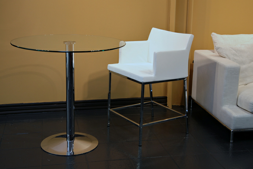 Soho Chrome Counter Stool