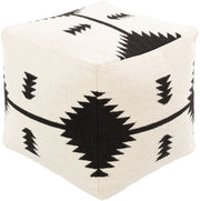 Shiprock Pouf - 18"H x 18"W x 18"D