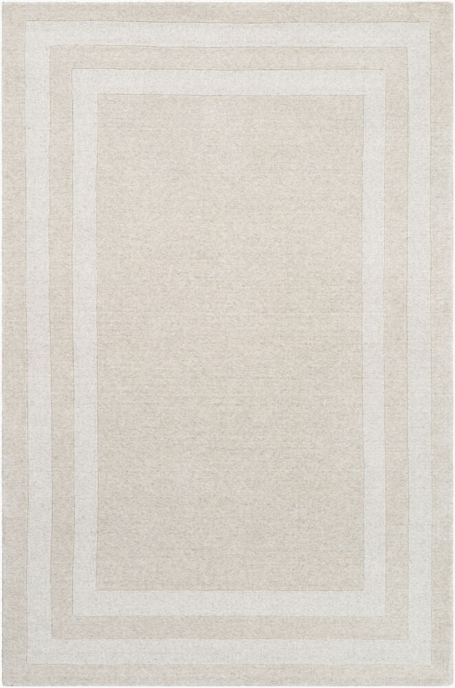 Sorrento Beige/Taupe Handmade Rug - 10' x 14'
