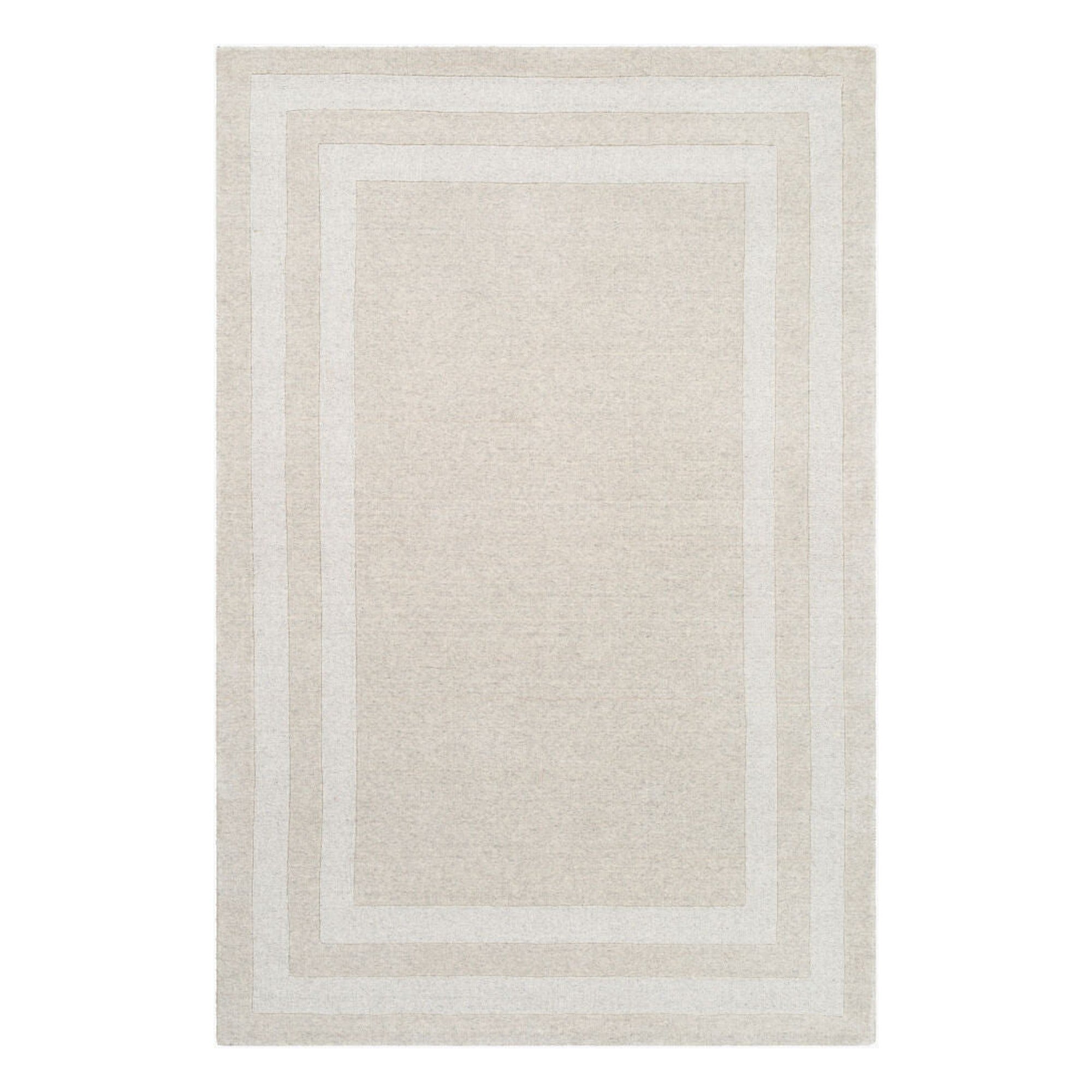 Sorrento Beige/Taupe Handmade Rug - 10' x 14'