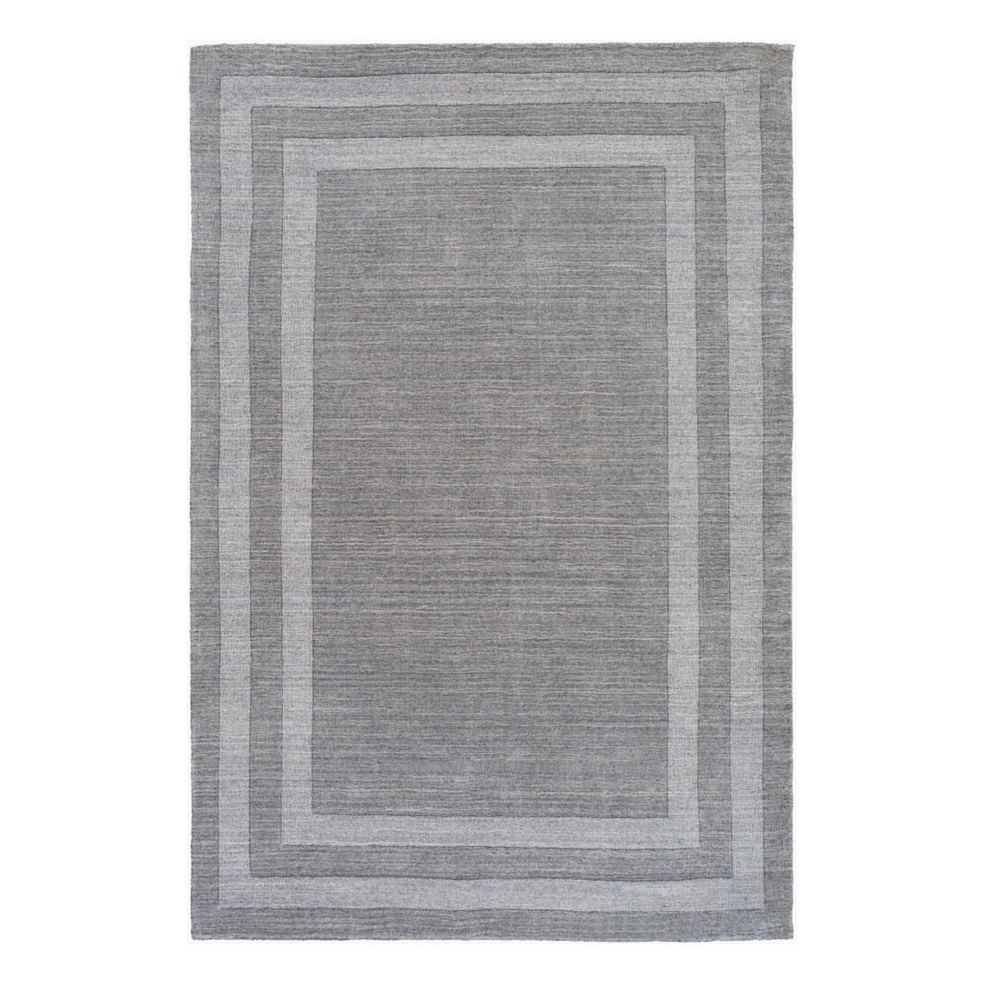 Sorrento Gray Handmade Rug - 10' x 14'