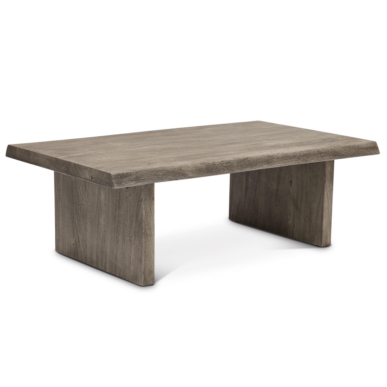 Brooks - 48" Coffee Table - Sandblasted Grey