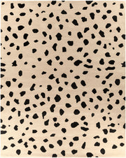 Stella Beige/Black Handmade Rug - 10' x 14'