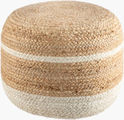 Saratov Pouf - 14"H x 18"W x 18"D