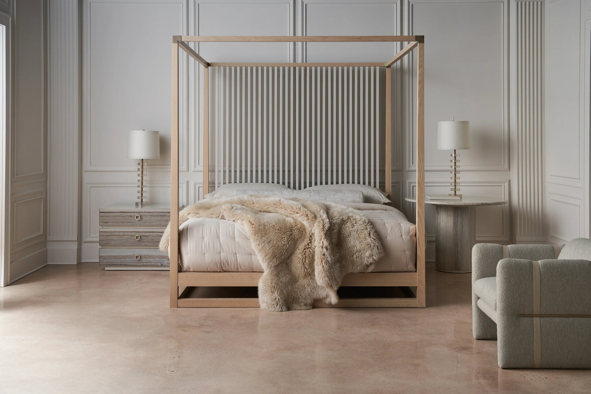 Pinstripe Bed by Caracole - view 17