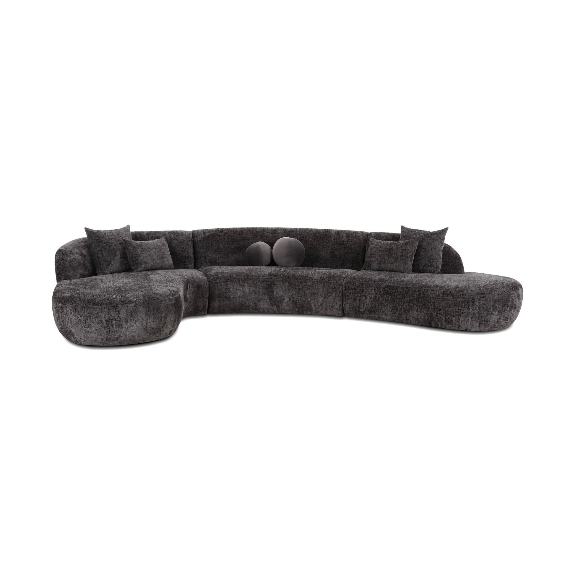 Swoop Sectional Chaise Facing Left 3-Piece by Mobital - image 2