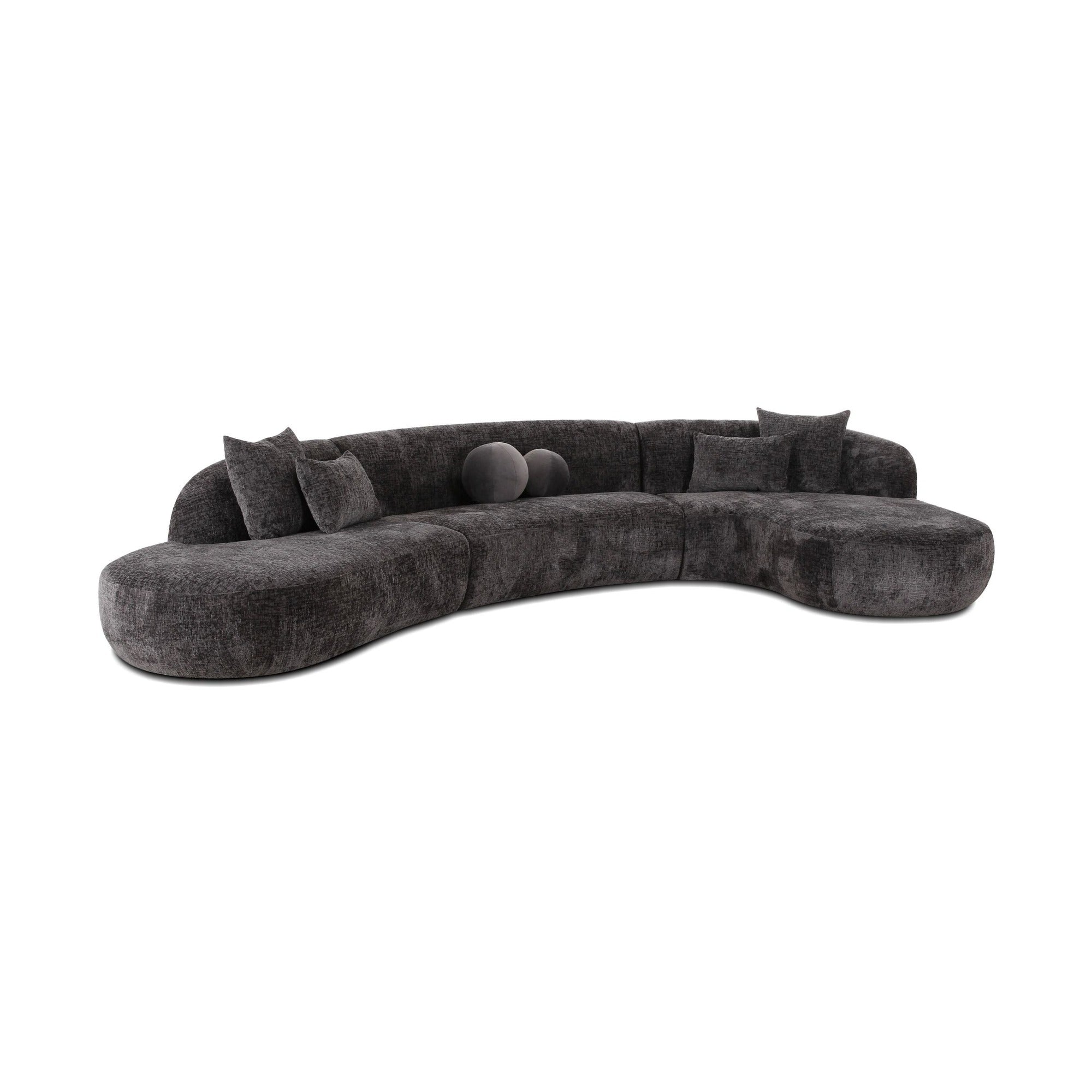 Swoop Sectional Chaise Facing Right 3-Piece by Mobital - image 1