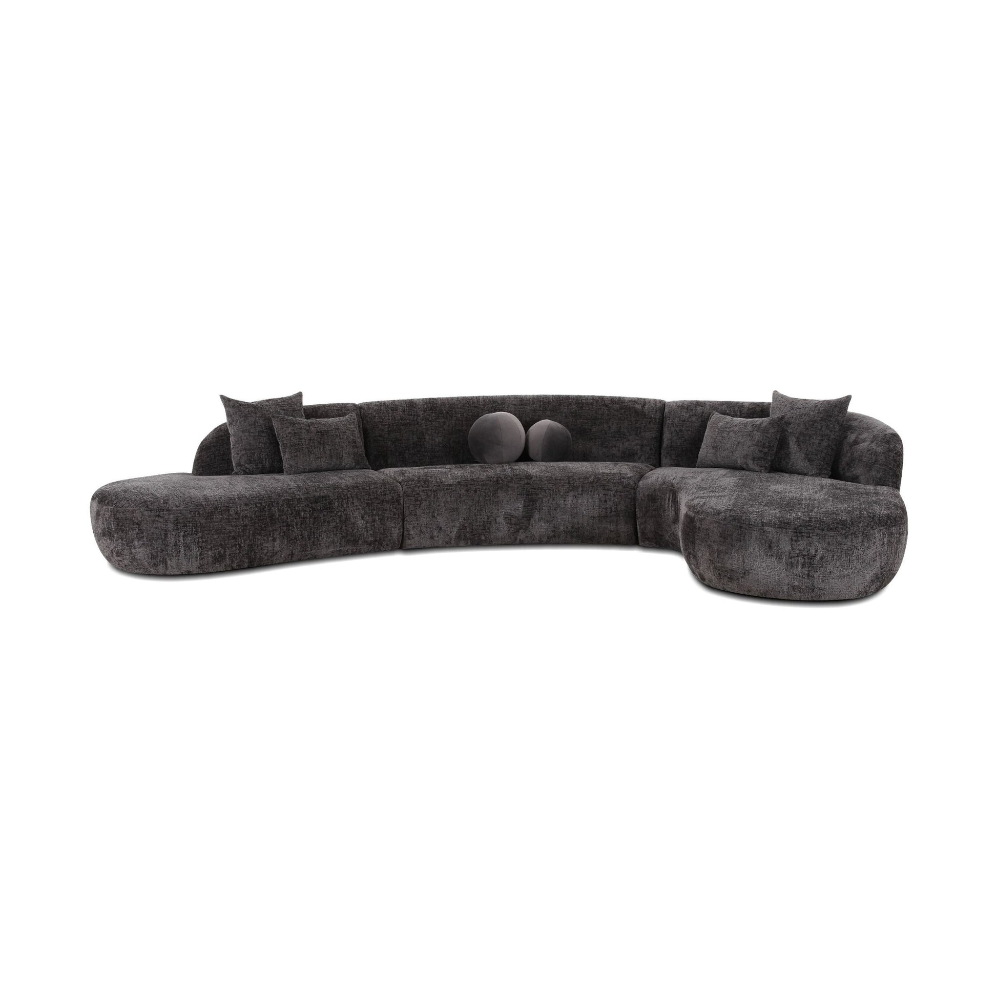 Swoop Sectional Chaise Facing Right 3-Piece by Mobital - image 2