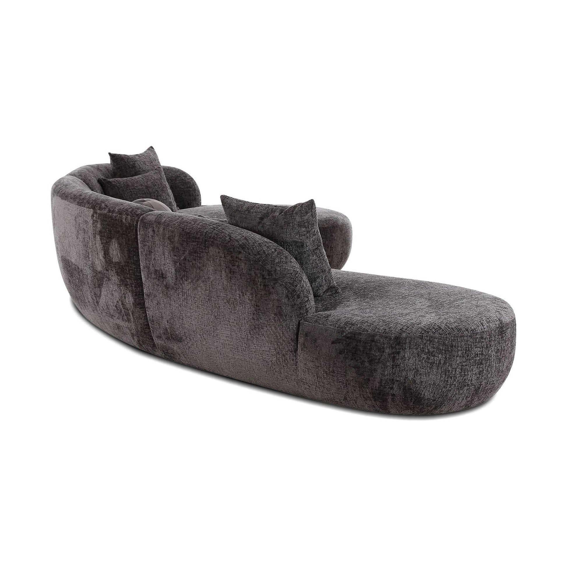 Swoop Sectional Chaise Facing Right 3-Piece by Mobital - image 3
