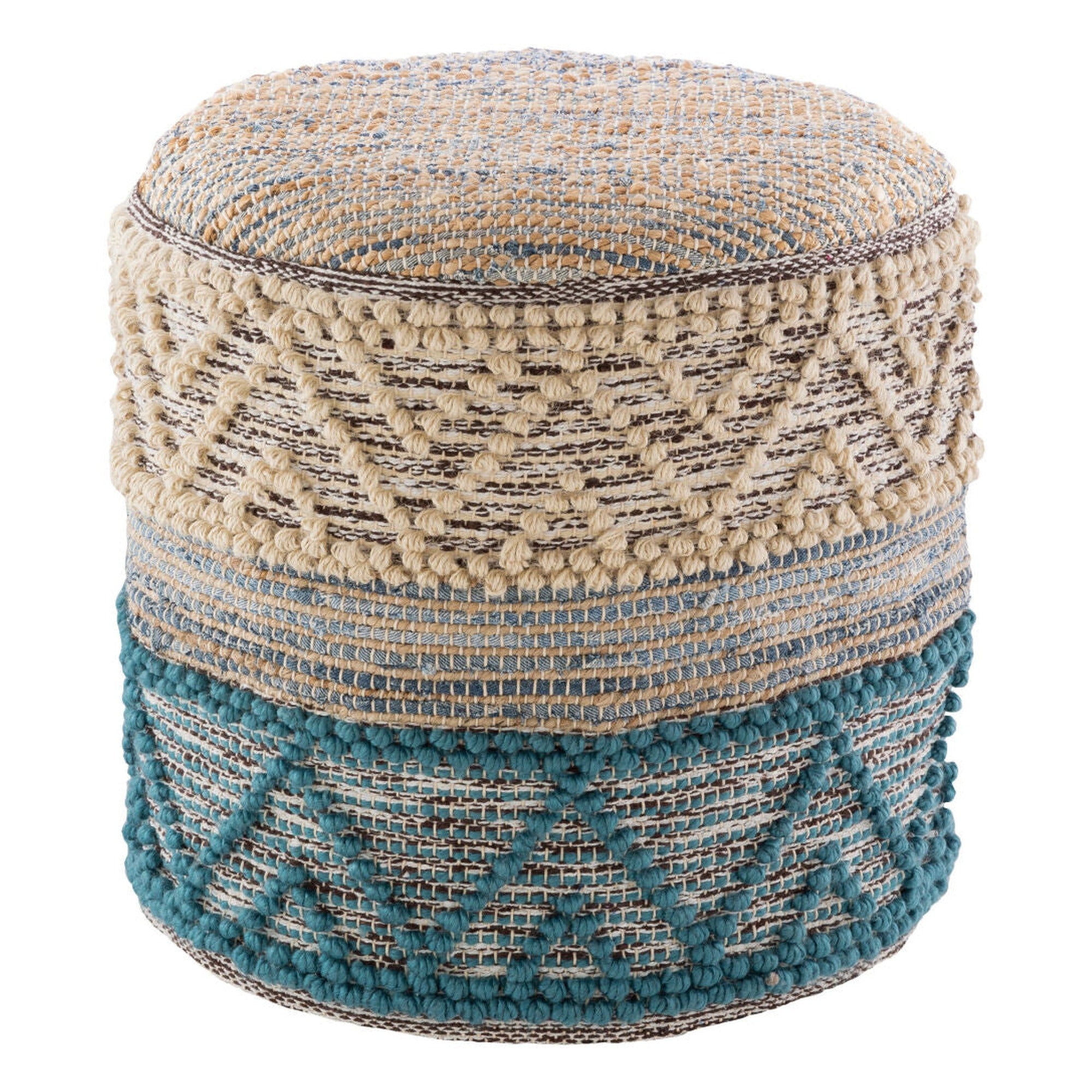 Sydney Pouf SYPF-001 - 16"H x 18"W x 18"D
