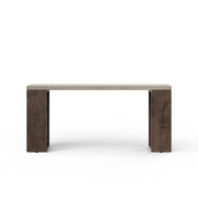 Mixx - Heritage Console - Heritage Brown Frame - Dark Grey Top