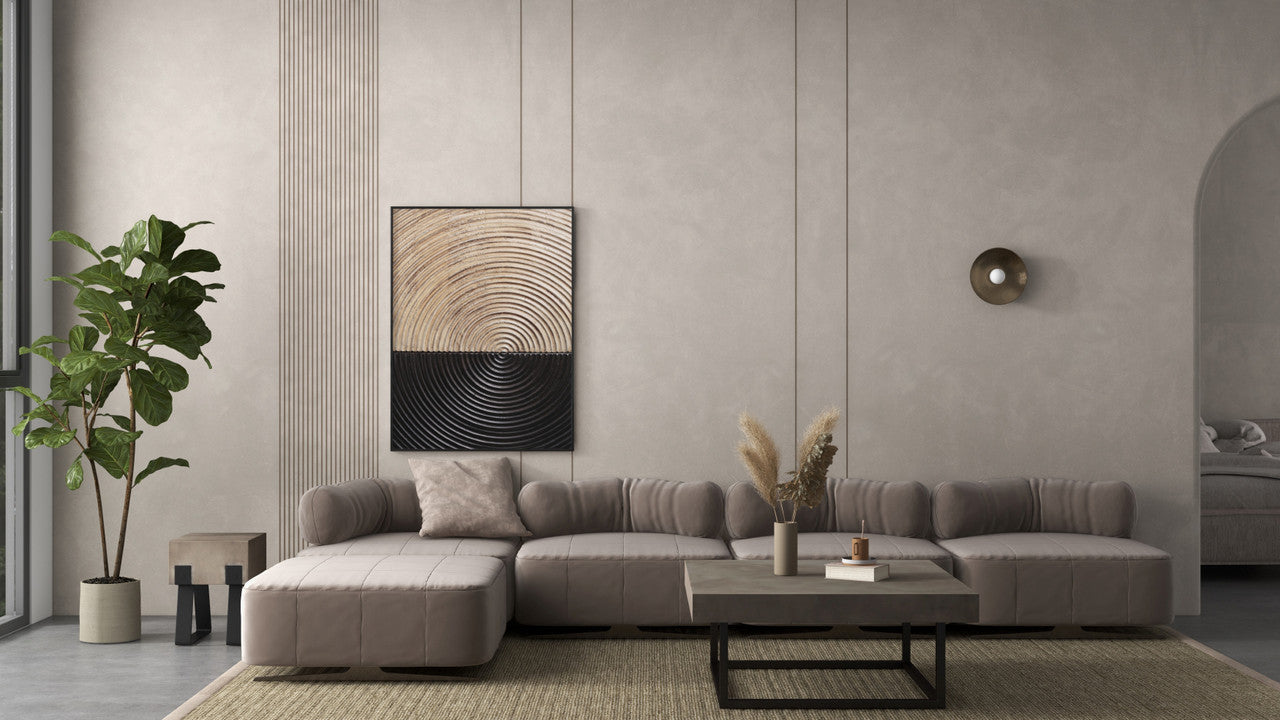 Mixx - Industrial Stool - Black Legs - Dark Grey Seat