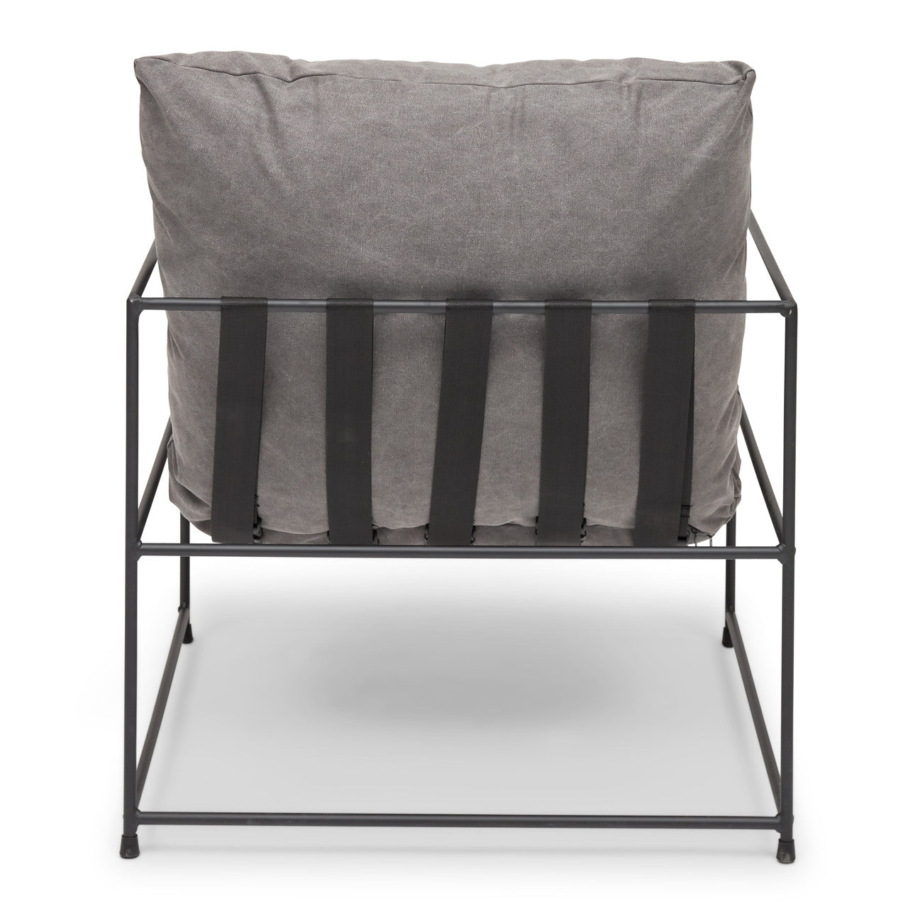 Metro - Trent Accent Chair - Washed Grey Upholstery