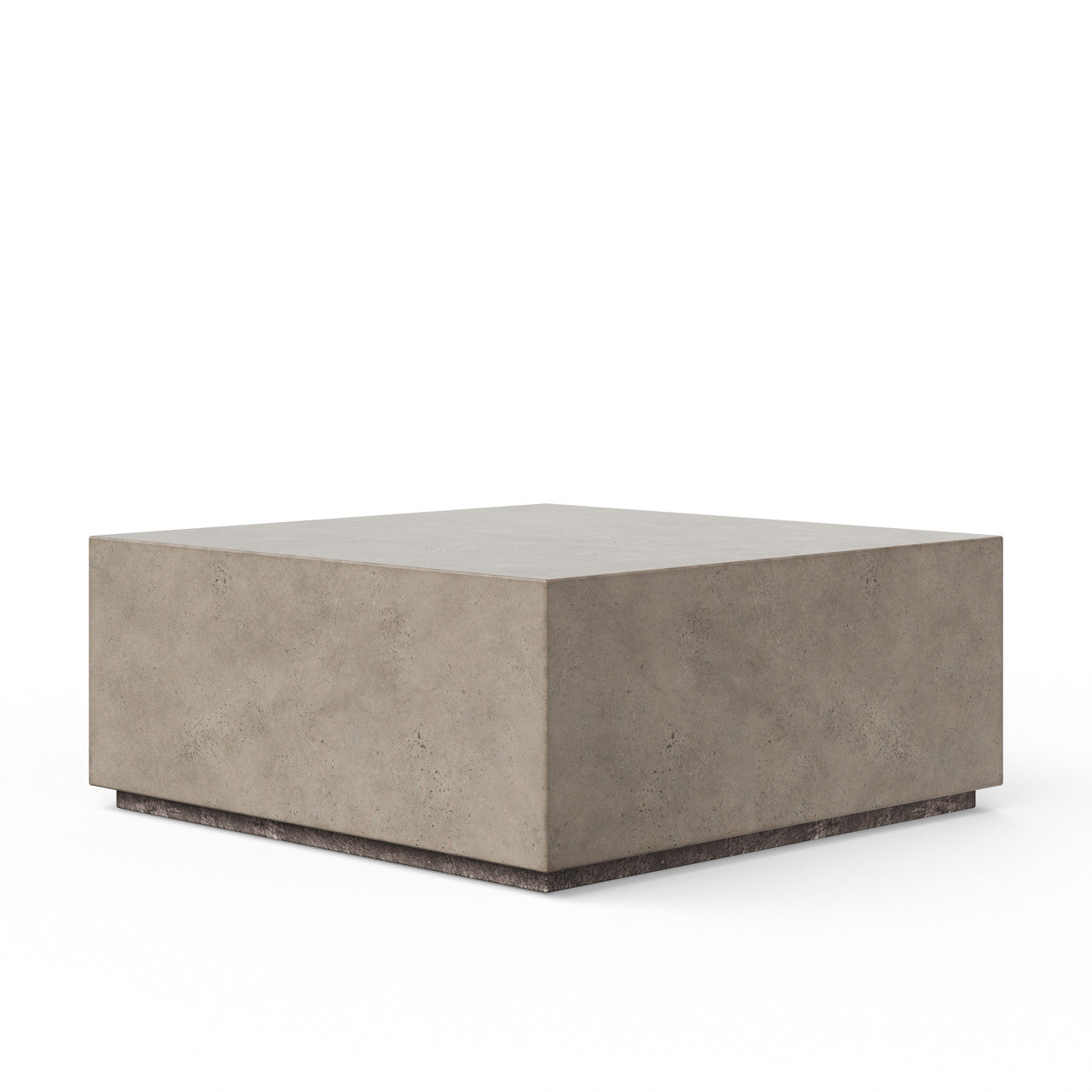 Mixx - Bloc Square Coffee Table - 39.5" - Dark Grey