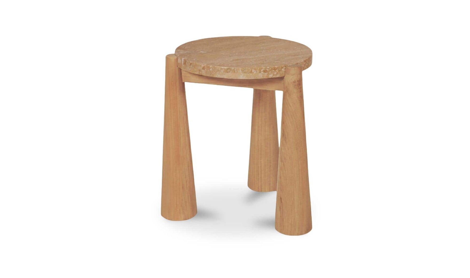 Pax Outdoor Side Table Natural by Moe's Home Collection - view 6