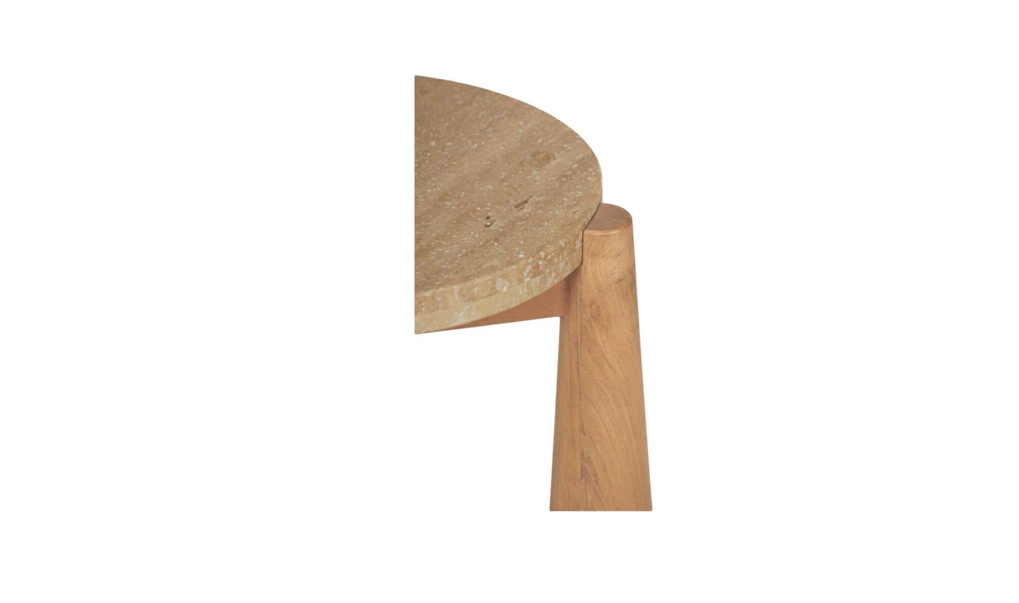 Pax Outdoor Side Table Natural by Moe's Home Collection - view 10