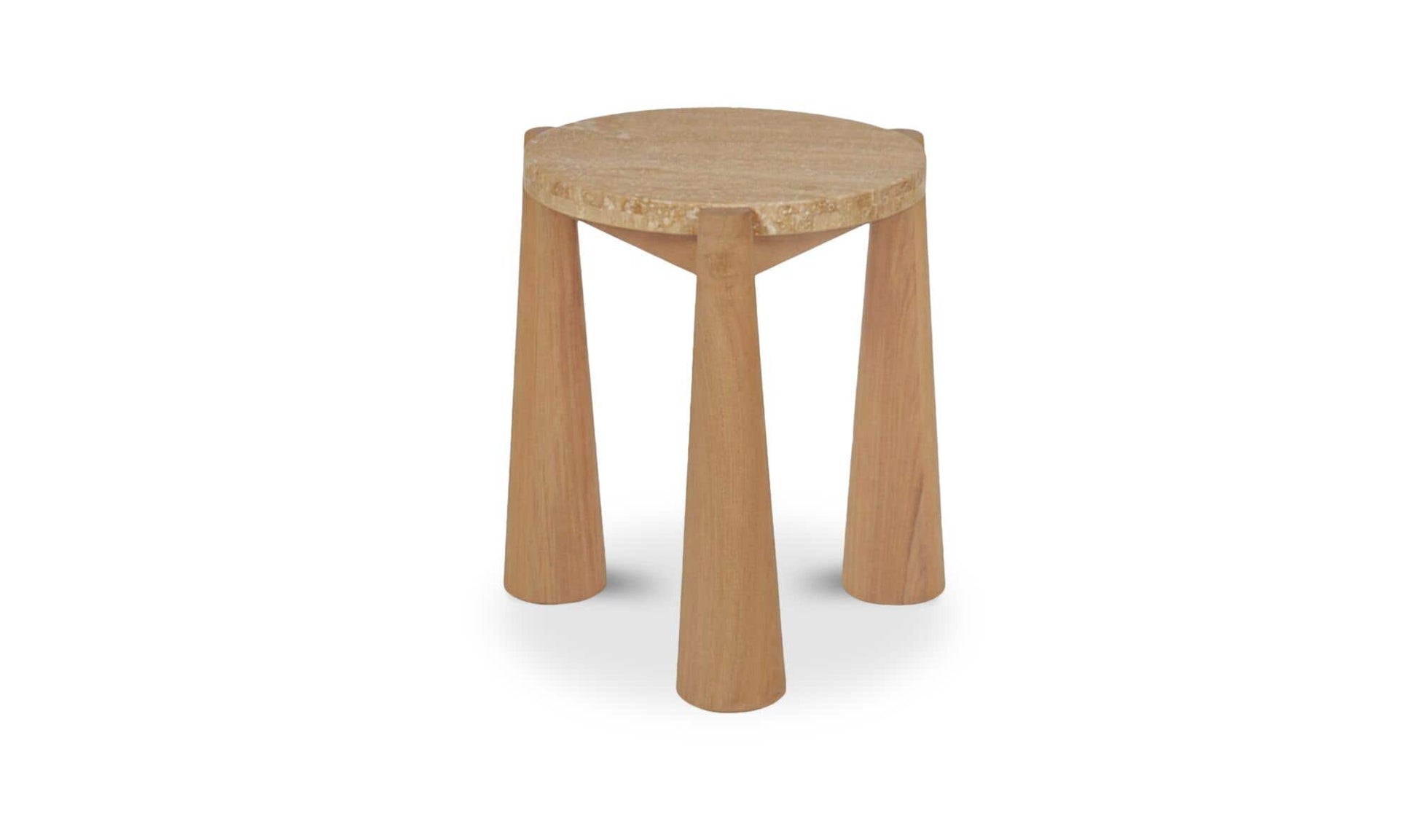 Pax Outdoor Side Table Natural by Moe's Home Collection - view 4