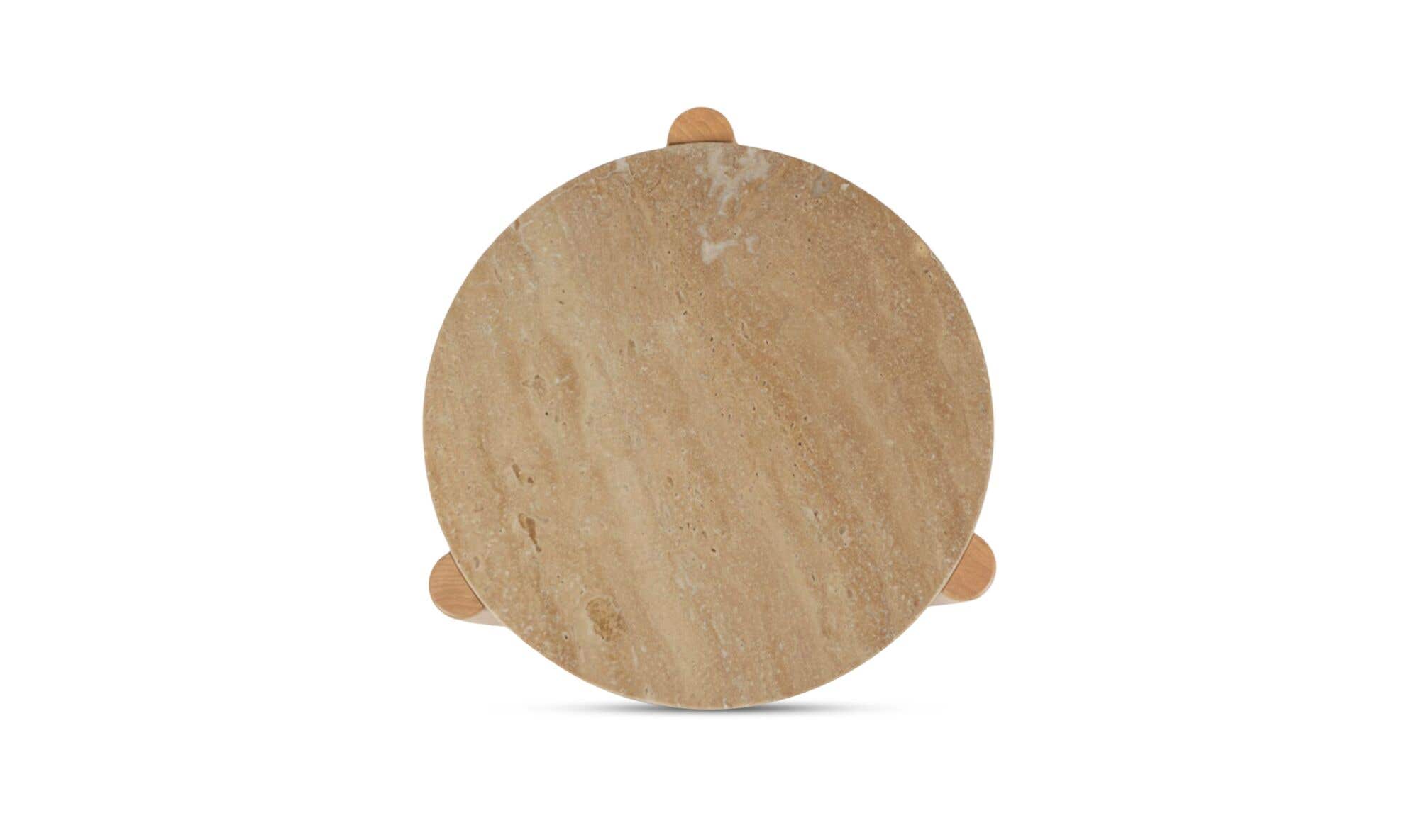 Pax Outdoor Side Table Natural by Moe's Home Collection - view 7