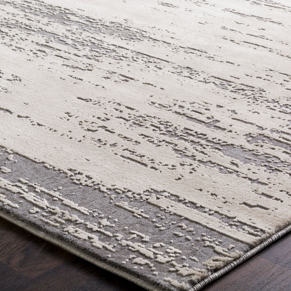Tibetan Beige/Tan Machine Woven Rug TBT-2304 - texture