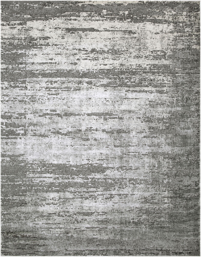 Tibetan Charcoal/Medium Gray Machine Woven Rug TBT-2305 - 2'7" x 10'
