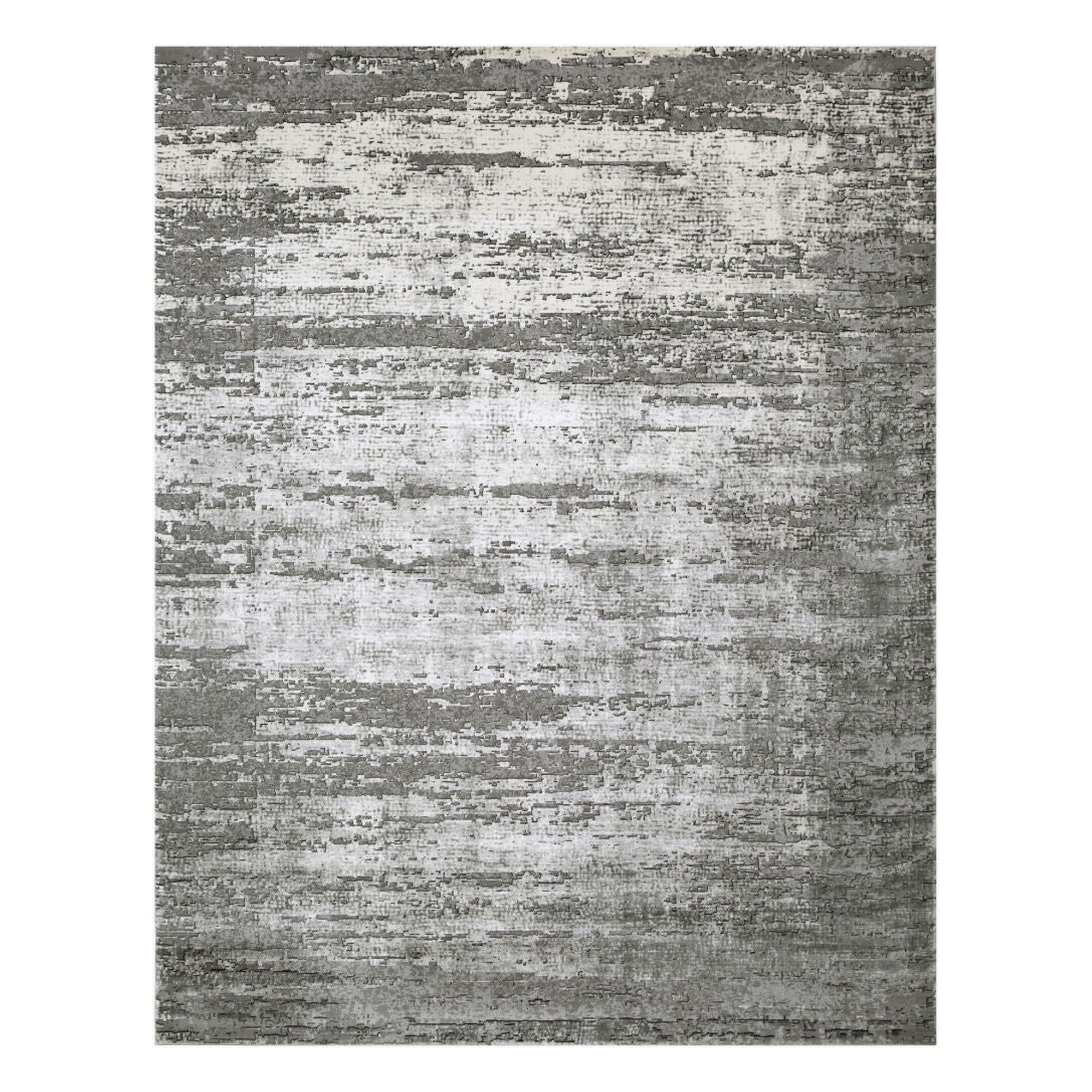 Tibetan Charcoal/Medium Gray Machine Woven Rug TBT-2305 - 2'7" x 10'