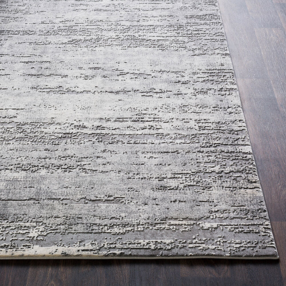 Tibetan Charcoal/Medium Gray Machine Woven Rug TBT-2305 - front