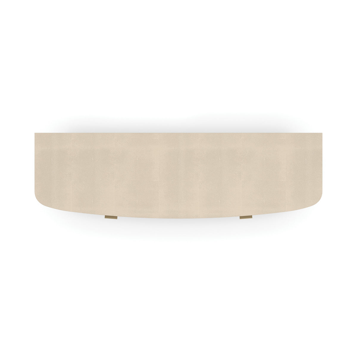 Simply Perfect Dresser Ivory Painted Faux Shagreen 68" by Caracole - view 6