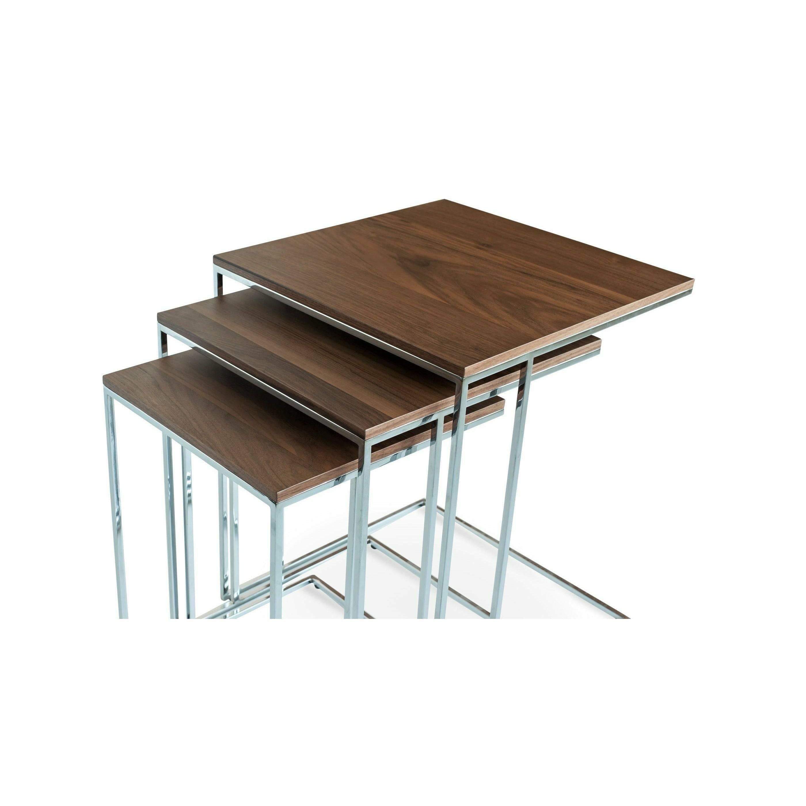 THREE END NESTING TABLE