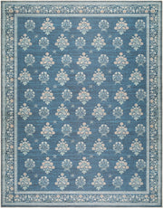Thistle Burnt Orange/Yellow Machine Woven Rug - 2' x 2'11"