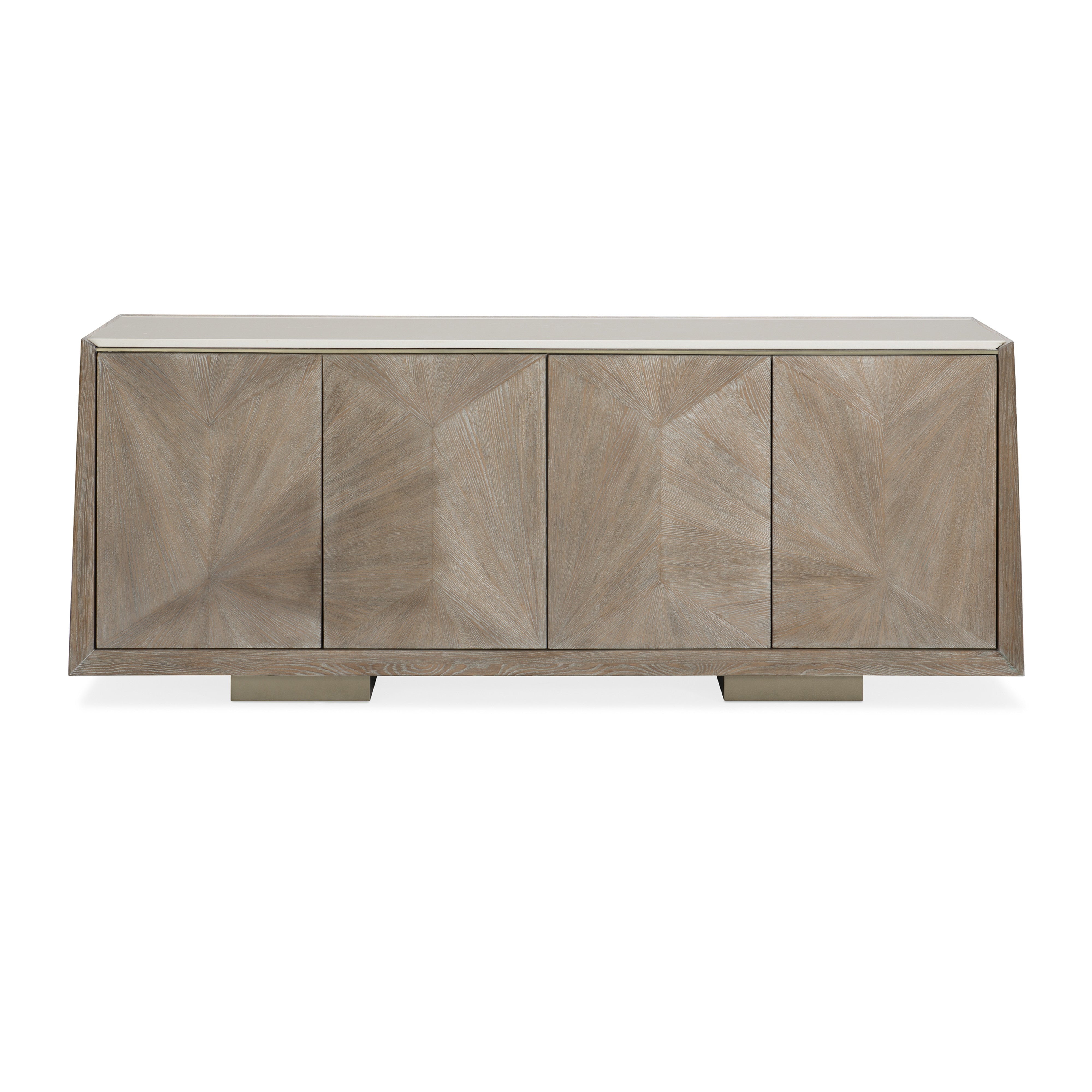 Point of View Ash Driftwood Sideboard 80" by Caracole