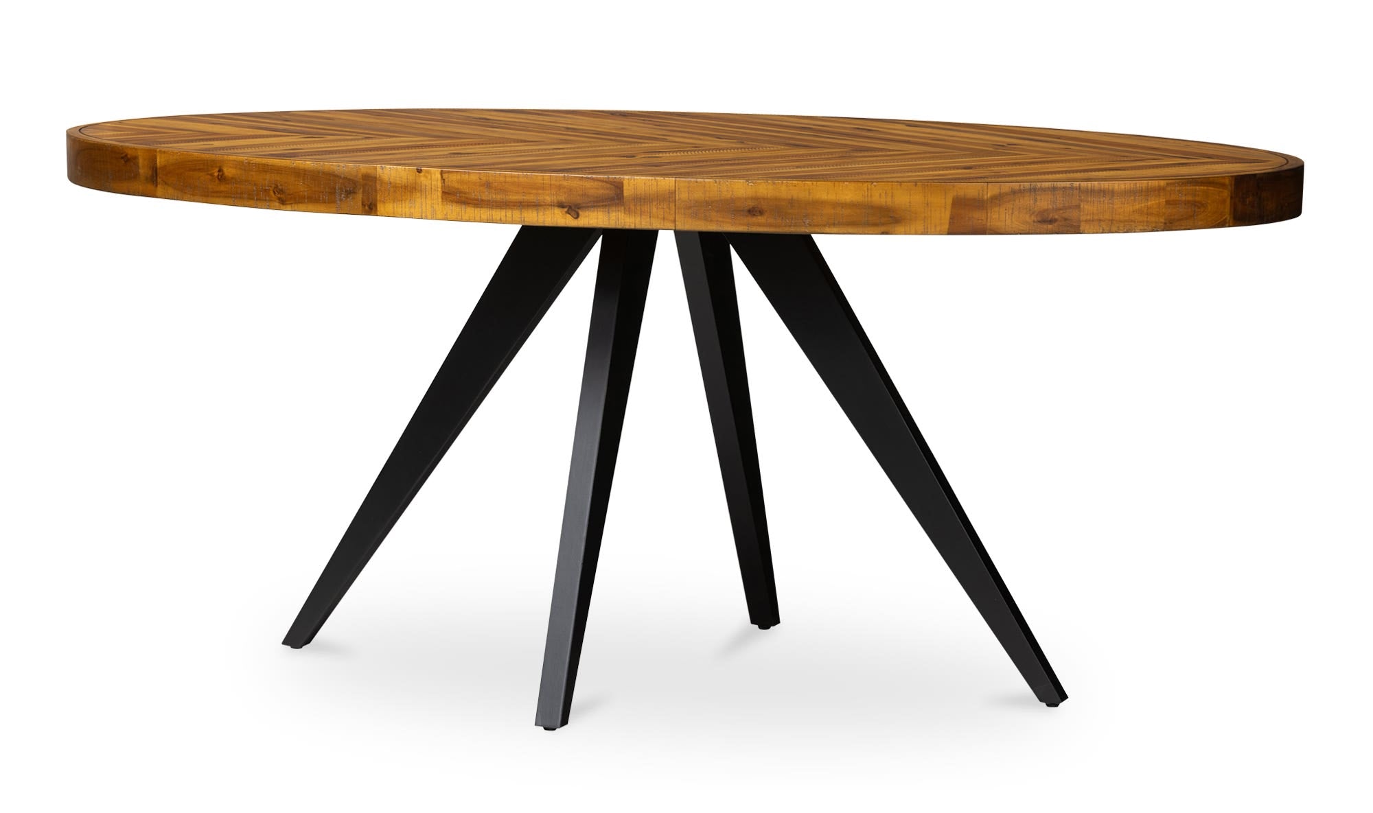 Parq Oval Dining Table Amber by Moe's Home Collection - view 25