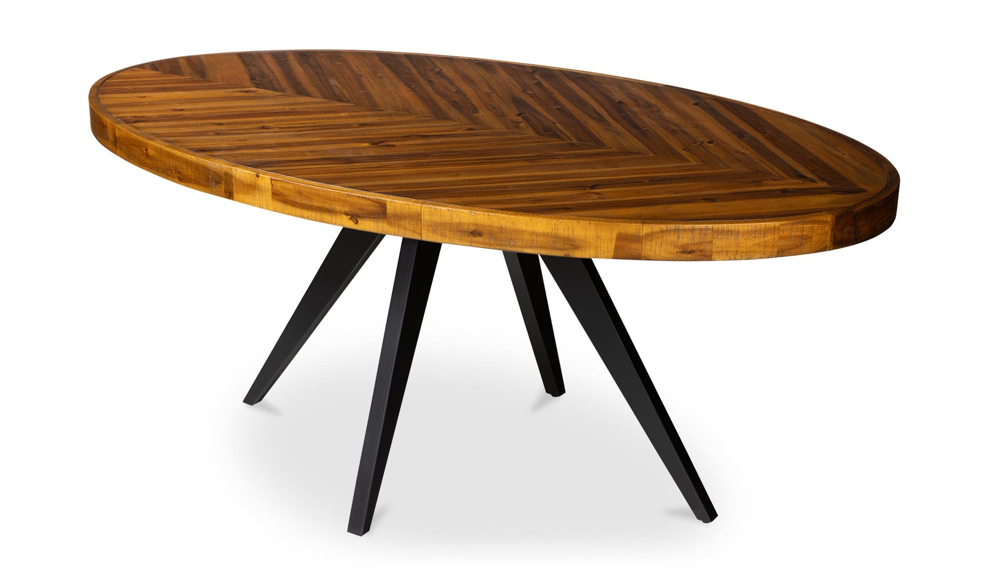 Parq Oval Dining Table Amber by Moe's Home Collection - view 26