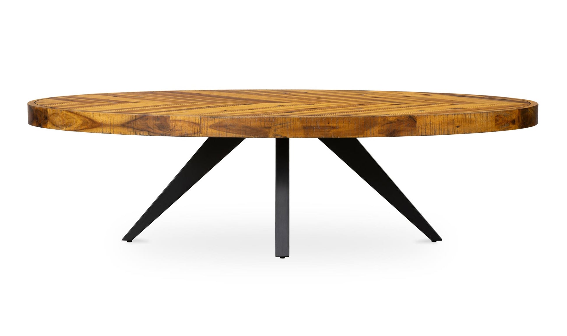 Parq Oval Coffee Table Amber by Moe's Home Collection - view 19