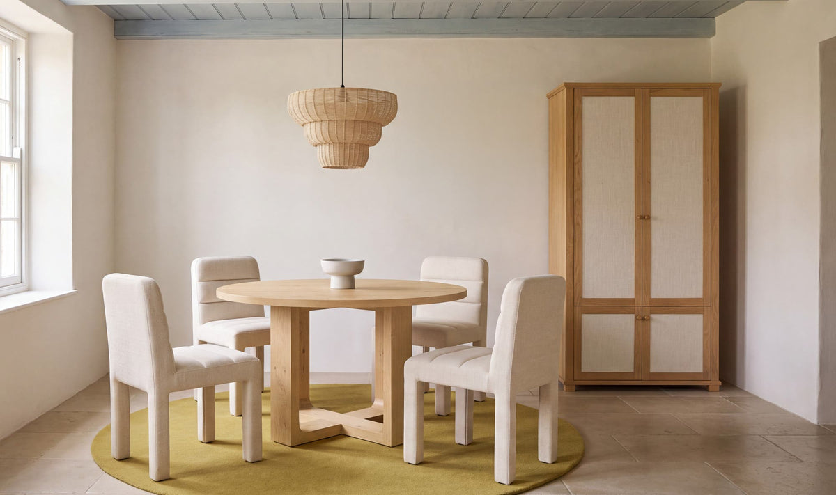 Hayes Dining Table Rustic Oak by Moe's Home Collection - view 3