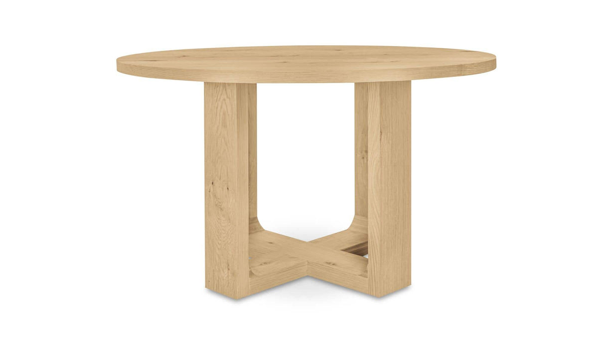 Hayes Dining Table Rustic Oak by Moe's Home Collection - view 4