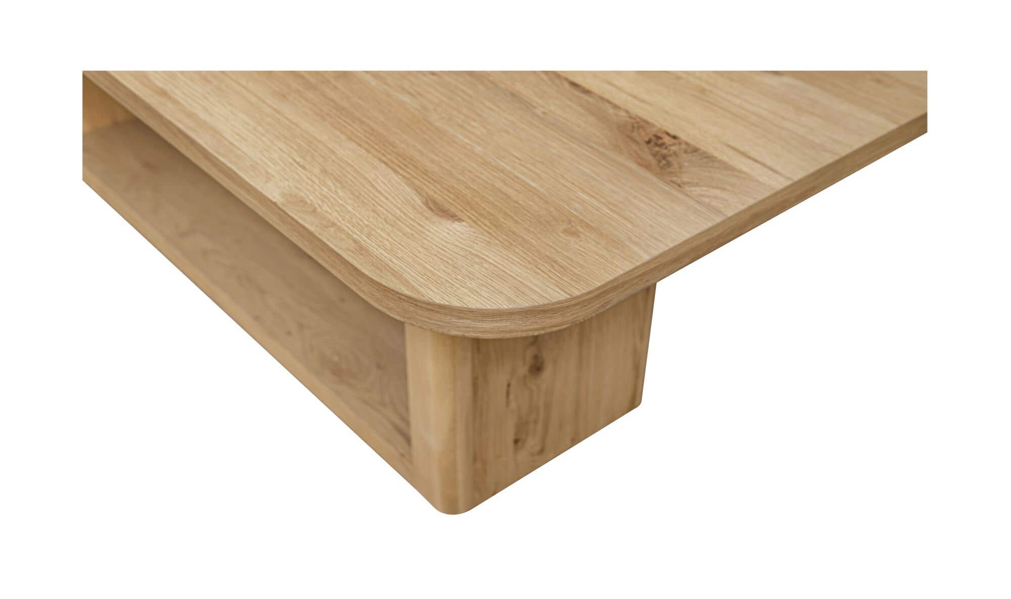 Blake Dining Table Rustic Oak by Moe's Home Collection - view 9