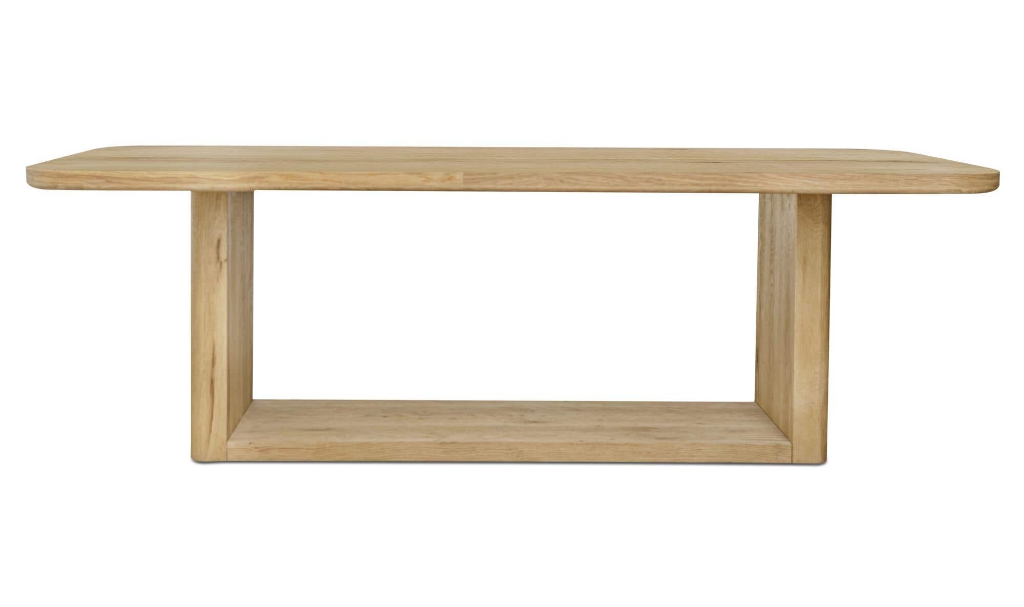 Blake Dining Table Rustic Oak by Moe's Home Collection - view 5