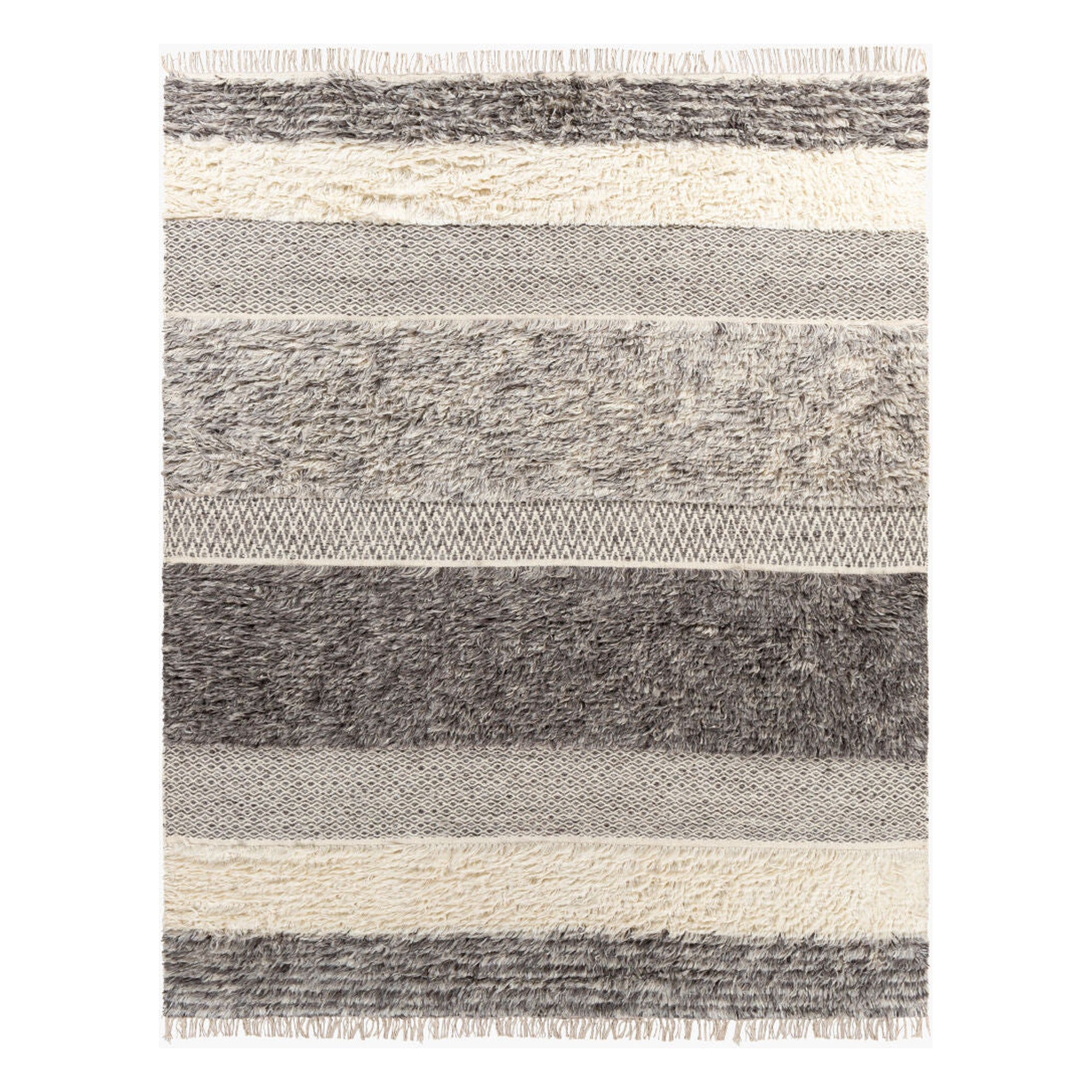 Tulum Beige/Taupe Handmade Rug - 2' x 3'