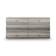 Bedrock Dresser Almond Milk 64" by Caracole