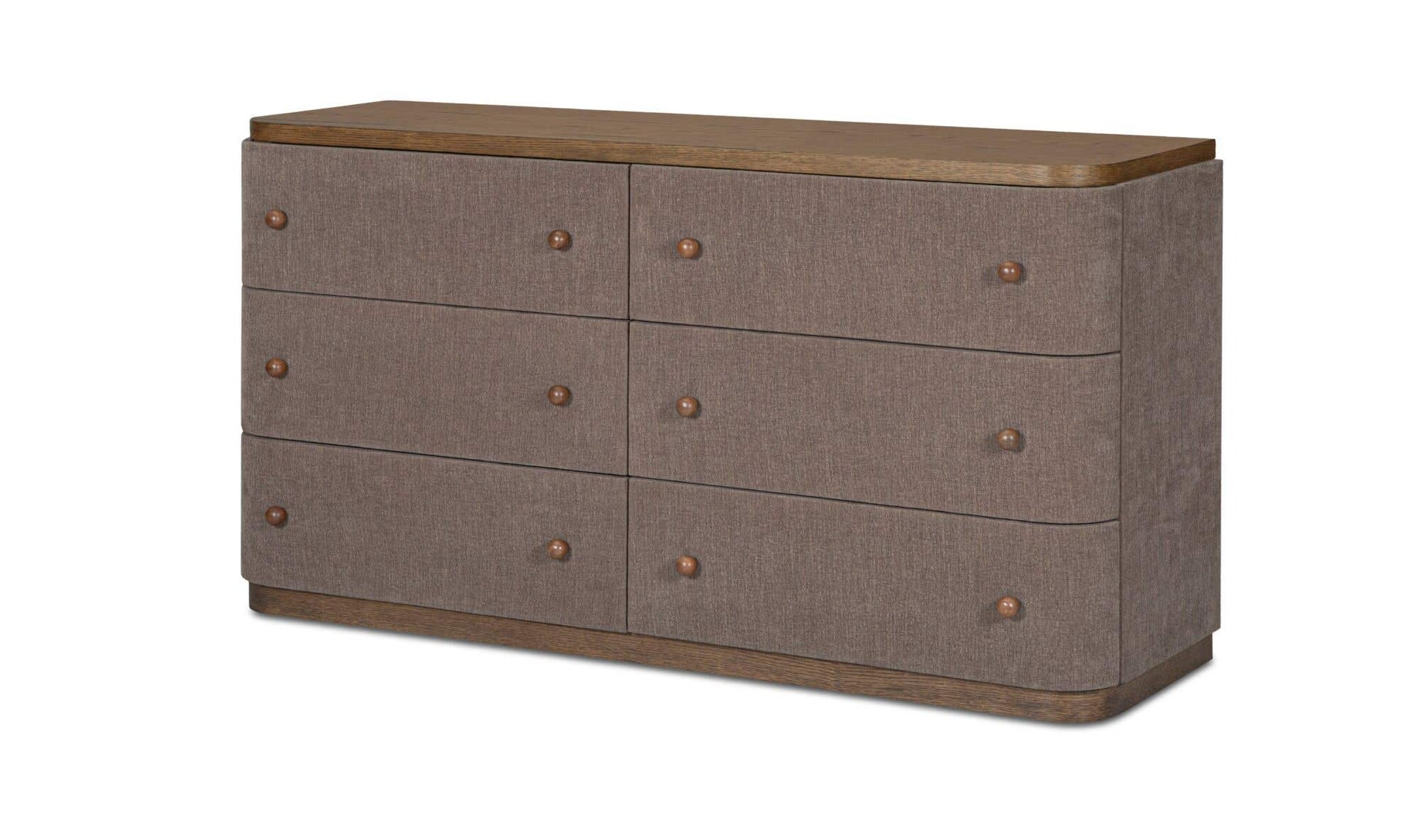 Simone 6 Drawer Dresser Brown by Moe's Home Collection - view 5