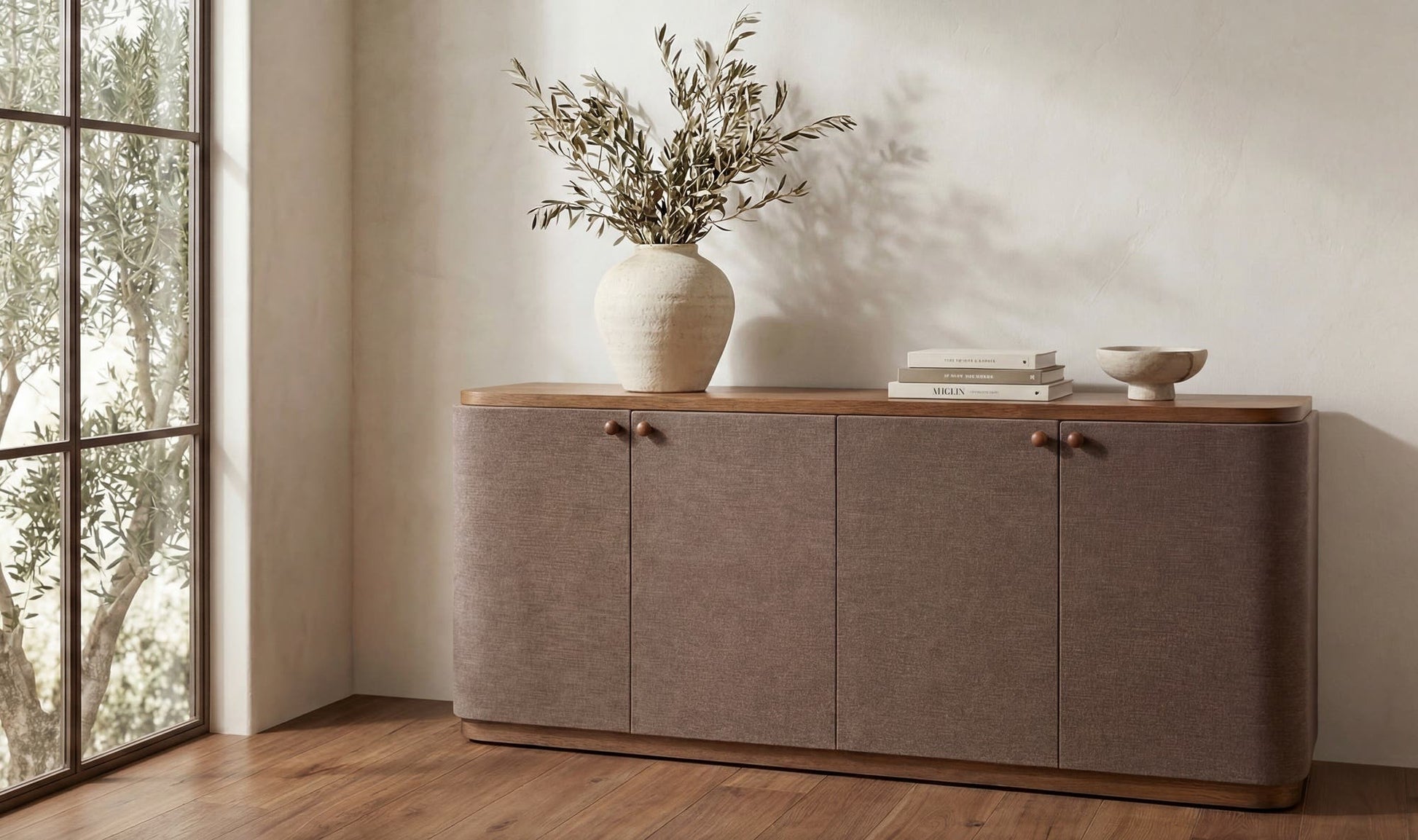 Simone Sideboard Brown by Moe's Home Collection - view 5