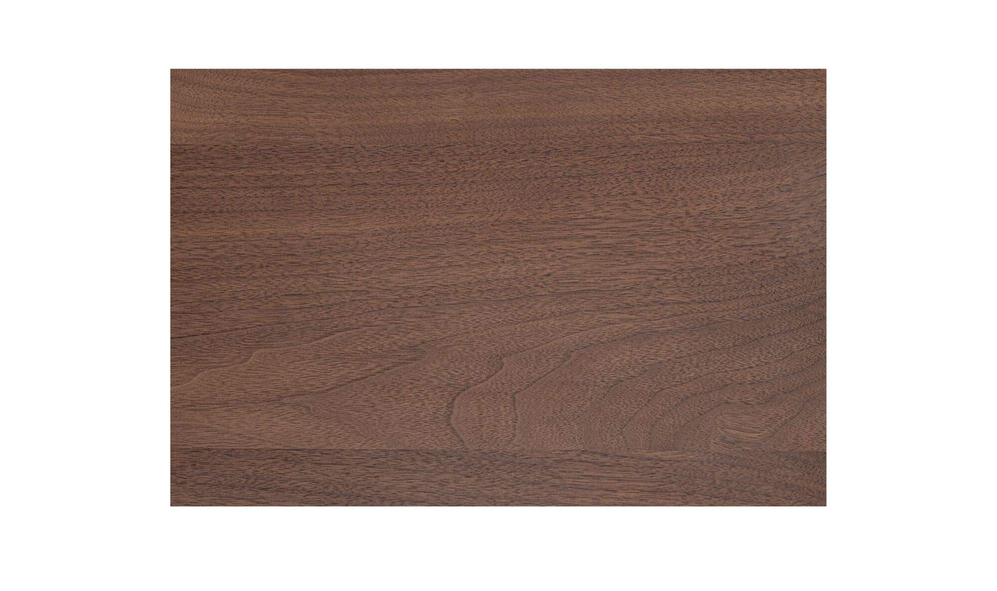 Round Off Floating Console Table Walnut by Moe's Home Collection - view 12