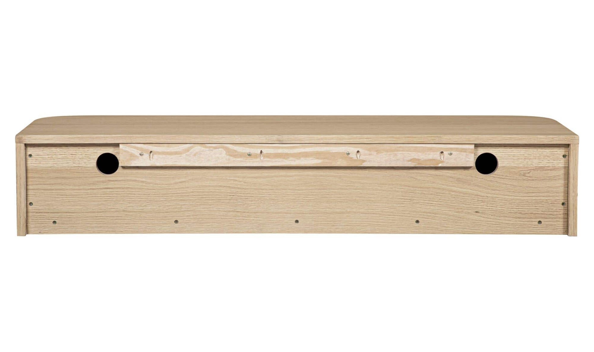 Round Off Floating Console Table Natural by Moe's Home Collection - view 10