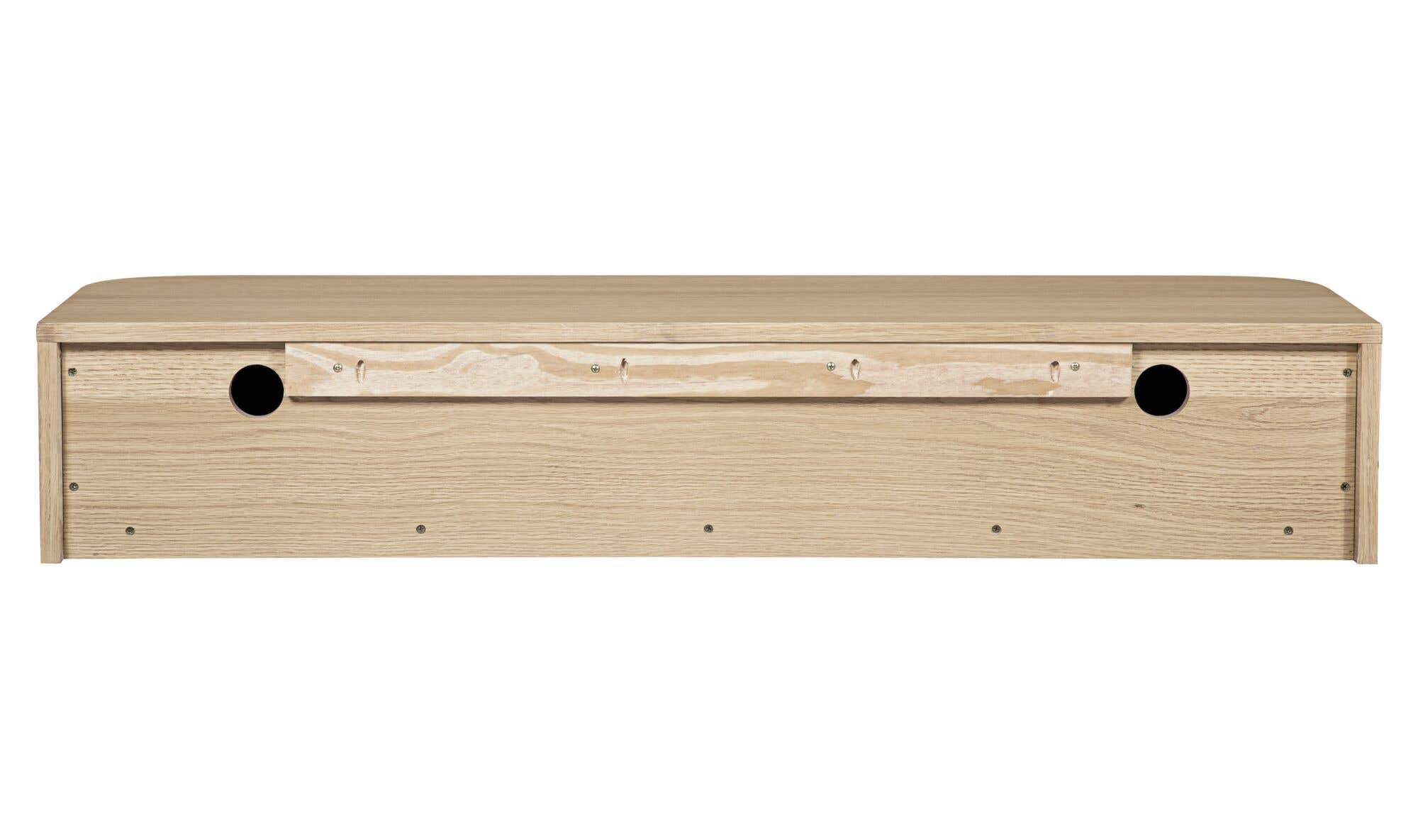 Round Off Floating Console Table Natural by Moe's Home Collection - view 10
