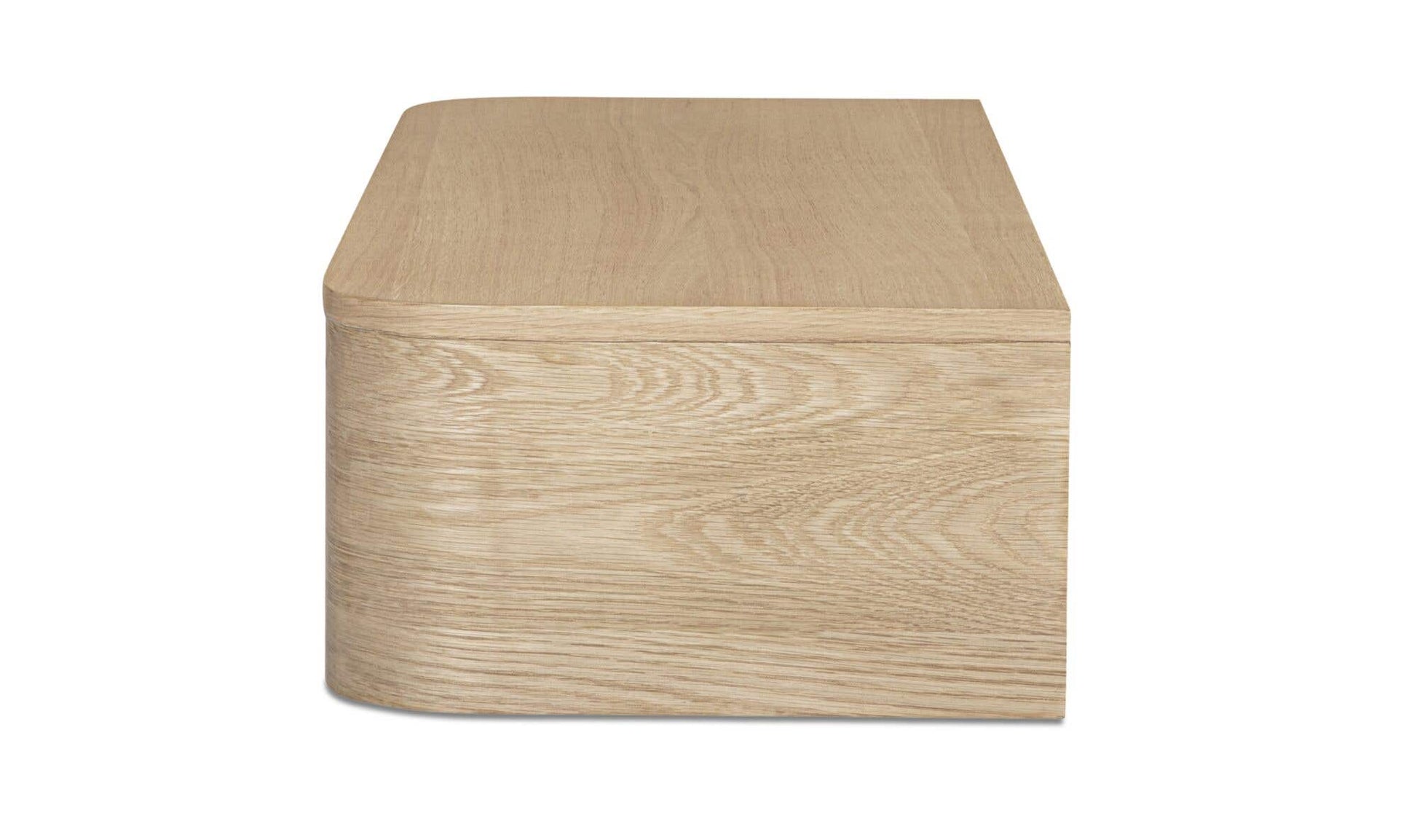 Round Off Floating Console Table Natural by Moe's Home Collection - view 9