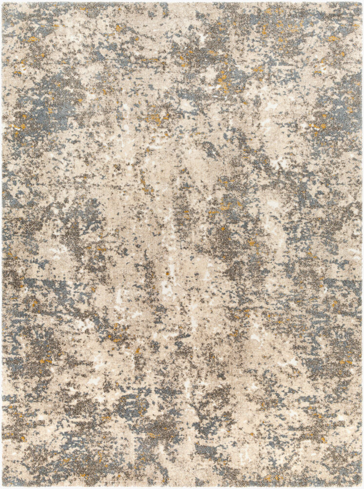 Tuscany Aqua/White Machine Woven Rug TUS-2305 - 12' x 15'