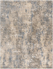 Tuscany Blue/White Machine Woven Rug - 12' x 15'
