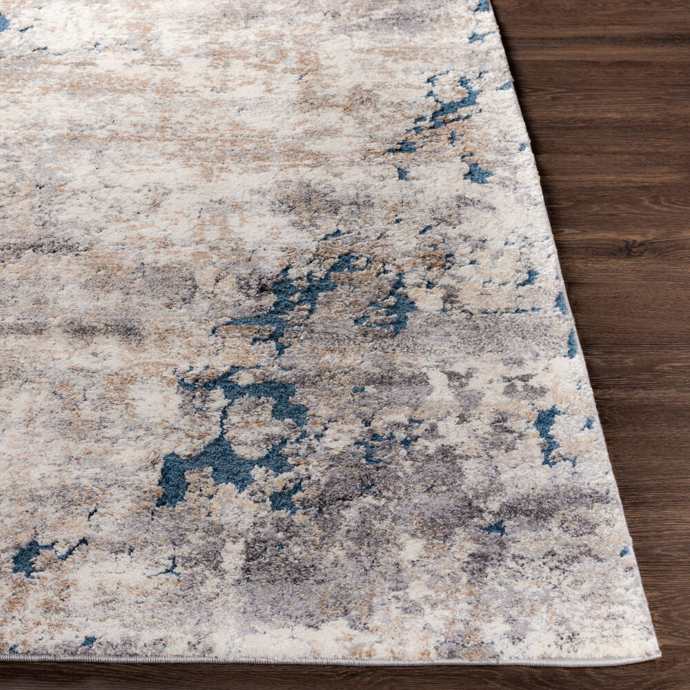 Tuscany Black/Tan Machine Woven Rug TUS-2313 - front