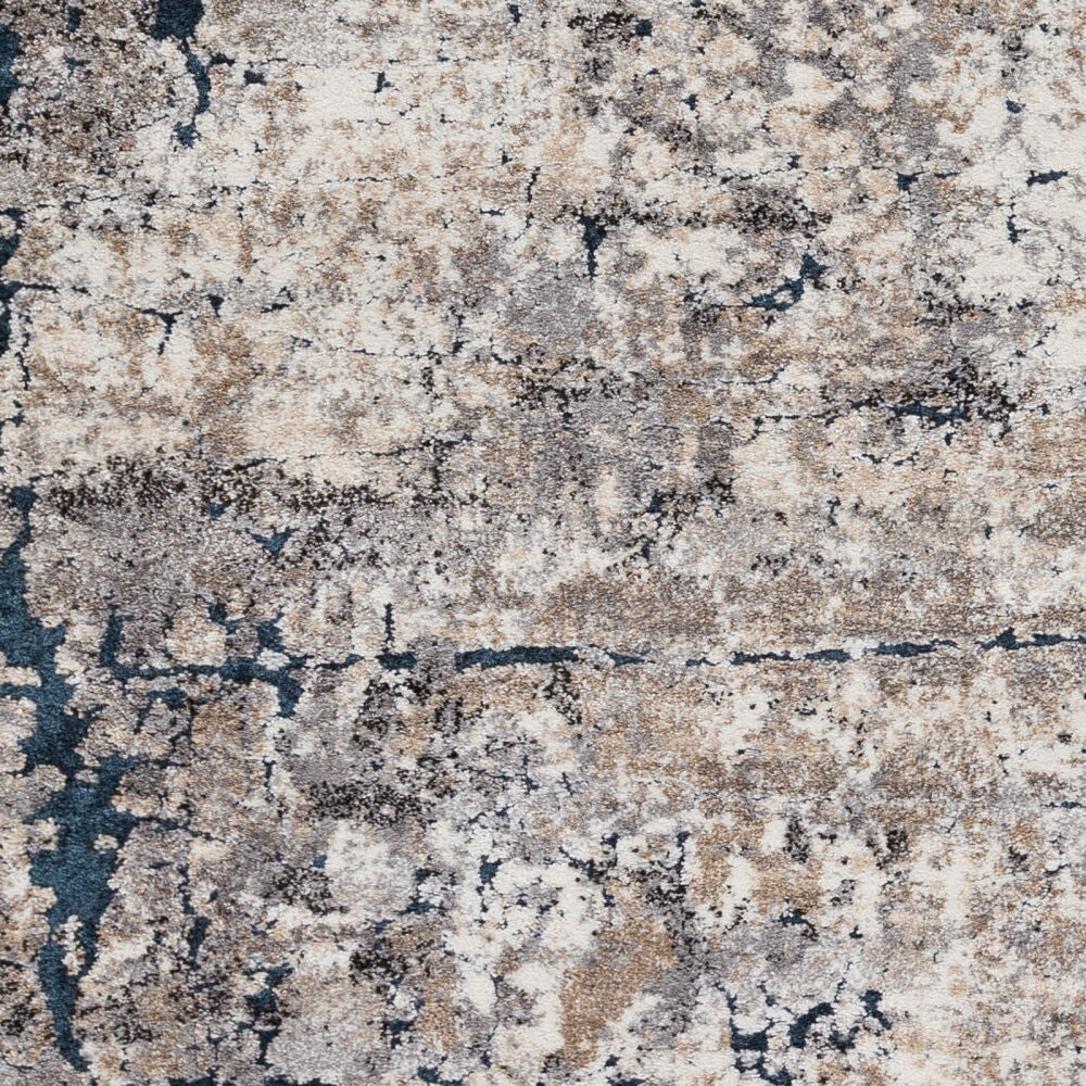 Tuscany Black/Tan Machine Woven Rug TUS-2313 - swatch